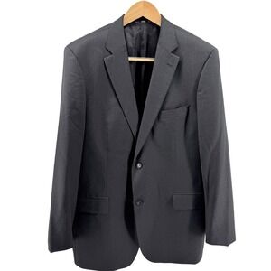 Hugo BOSS Black Two Button Blazer Virgin Wool Jacket Business 46L‎